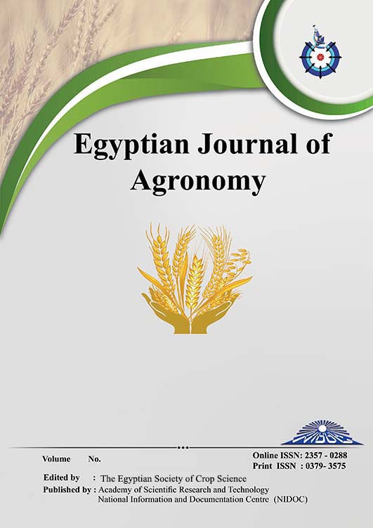 Egyptian Journal of Agronomy test test test test test test long long test toooooooooooo longgggg
